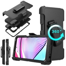 For Motorola Moto G Power 5G Case Shockproof Belt Clip Fits Otterbox Defender