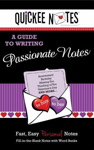 Quickee Notes - A Guide to Writing Passionate Notes: Fast, Easy ...