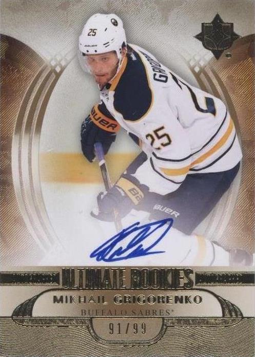 2013-14 Ultimate Collection - Mikhail Grigorenko #169 - 1 of 1
