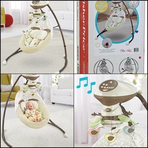fisher price snugabunny swing