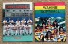 WoW! Lot of Two (2) University of Hawaii Baseball & Softball 1992 Media Guides!