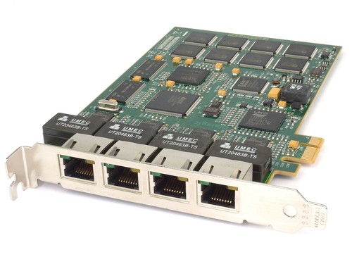 803-031-01 EICON DIVA SERVER 4BRI 8M QUAD PORTS PCI-E - Picture 1 of 3