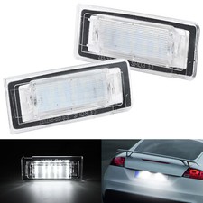 2Stk für Audi TT MK1 1999-06 LED Kennzeichenbeleuchtung Kennzeichenleuchte Weiß