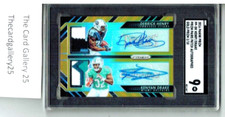 2016 Prizm Gold Dual Patch Auto Derrick Henry SGC 9 Drake /10 ROOKIE RC RPA SSP