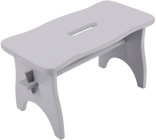 Creative Deco Holz Hocker | 39 x 18 x 21 cm | Tritthocker Holzbank | 5 Farben - Bild 15 von 35