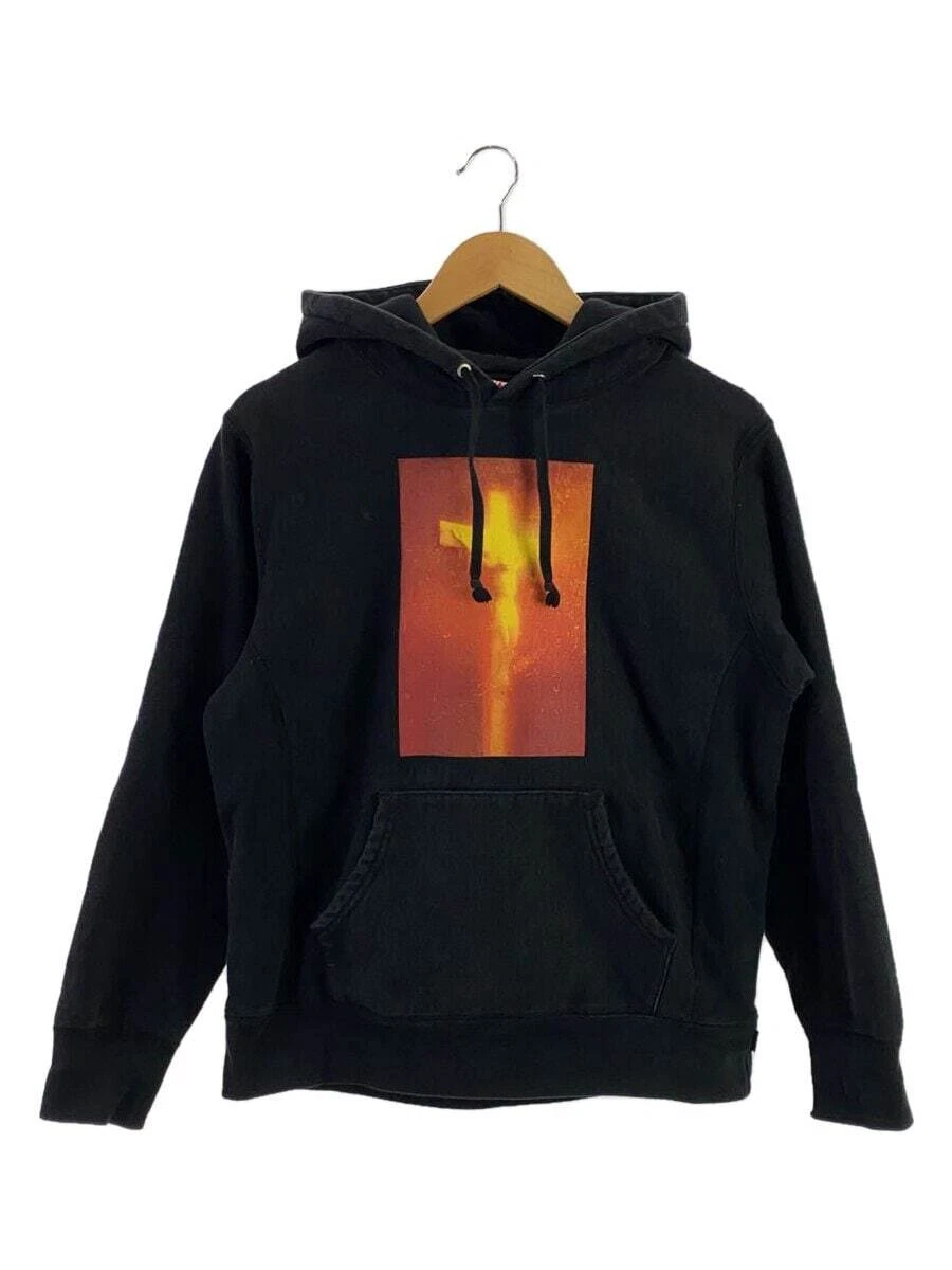 Sweat à capuche Supreme noir S occasion