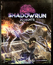 Shadowrun 30 Nights VG++ Various  Catalyst Ga...