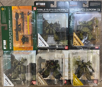 FW Mobile Suits Gundam - Ultimate Operation - Zeon SET (Deseat 