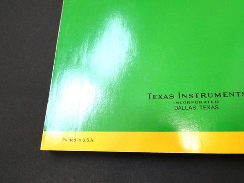 Vintage 1981 Texas Instruments TI 99/4A Computer User's Reference Guide - Picture 10 of 15