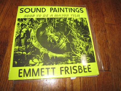EMMETT FRISBEE - SOUND PAINTINGS - SEALED STREET LEVEL RECORDS LP 
