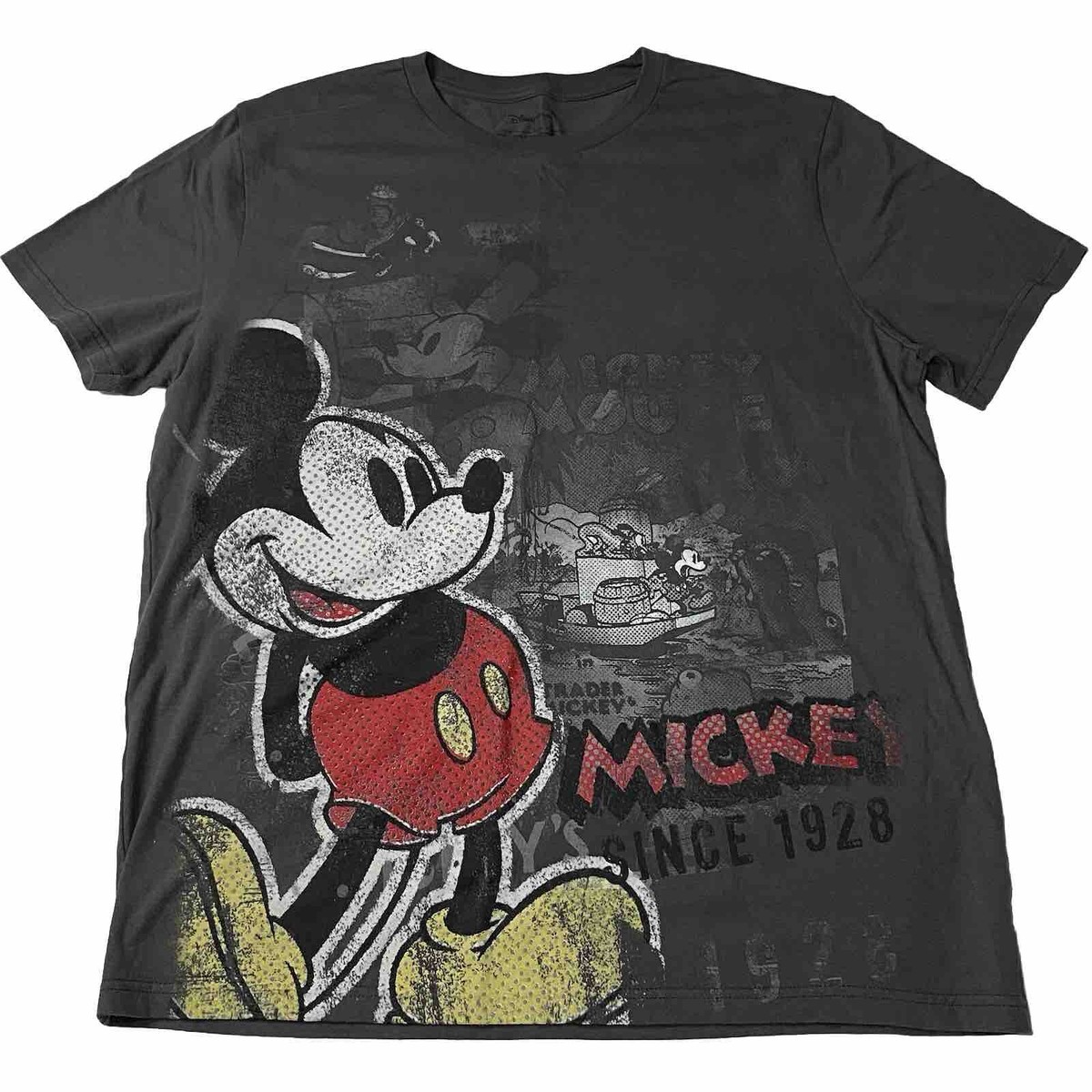 Disney Mickey Mouse ヴィンテージ Tシャツ Vintage Disney Mickey Mouse AOP T Short Large Graphic Shirt L | eBay