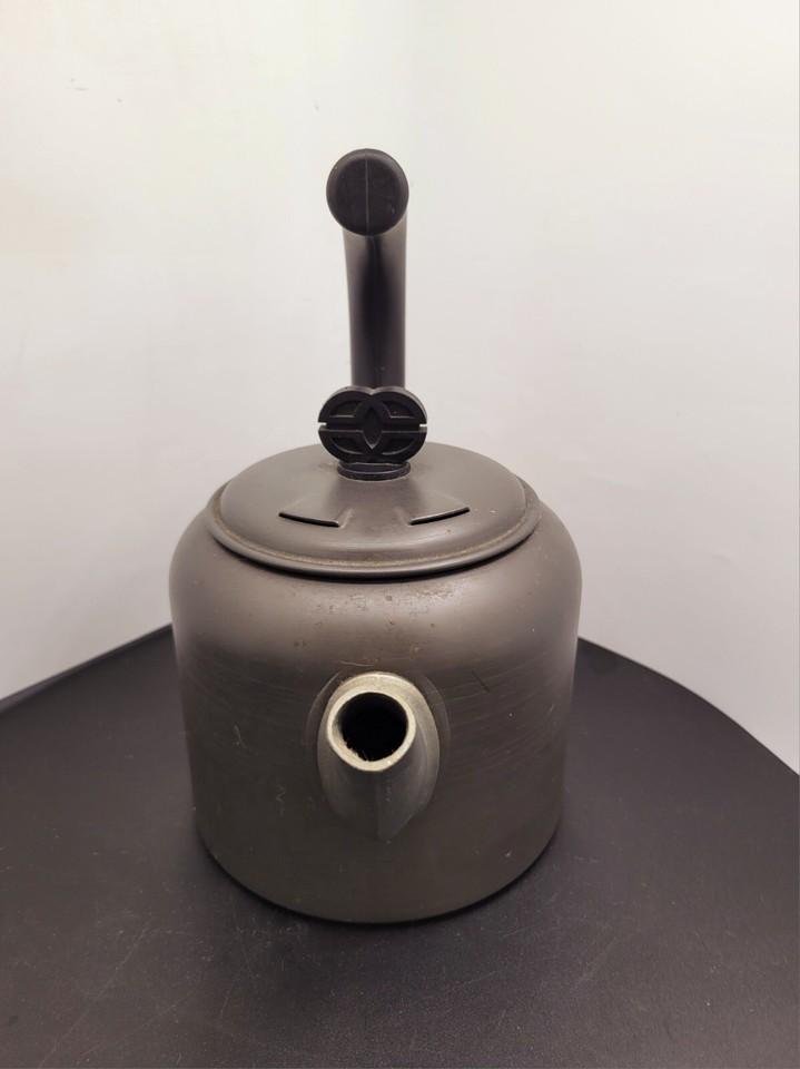 VTG Calphalon Metal Tea Pot Kettle Made In Ireland Anodized 2 QT Celtic