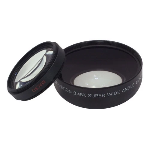 Lente de conversão 46mm 0,45x 46 mm grande angular e macro universal para câmera DSLR DC - Imagem 4 de 4