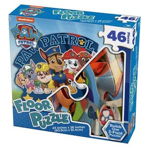 paw patrol floor puzzle