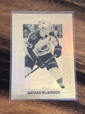 2018 - 19 NATHAN MACKINNON GOLD ETCHINGS GE-9 TIM HORTONS CANADA NHL HOCKEY CARD