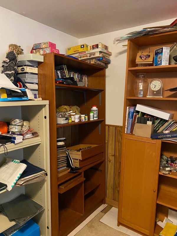 Oakwood book shelf