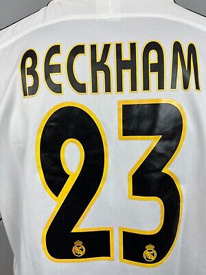 REAL MADRID 2003 2004 BECKHAM HOME SHIRT FOOTBALL SOCCER REAL MADRID 2003 2004 BECKHAM HOME SHIRT FOOTBALL SOCCER