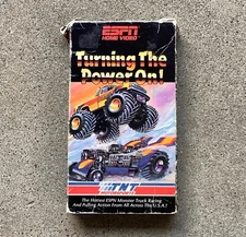 Turning The Power On VHS Rare Monster Truck Racing ESPN Home Video Motorsports