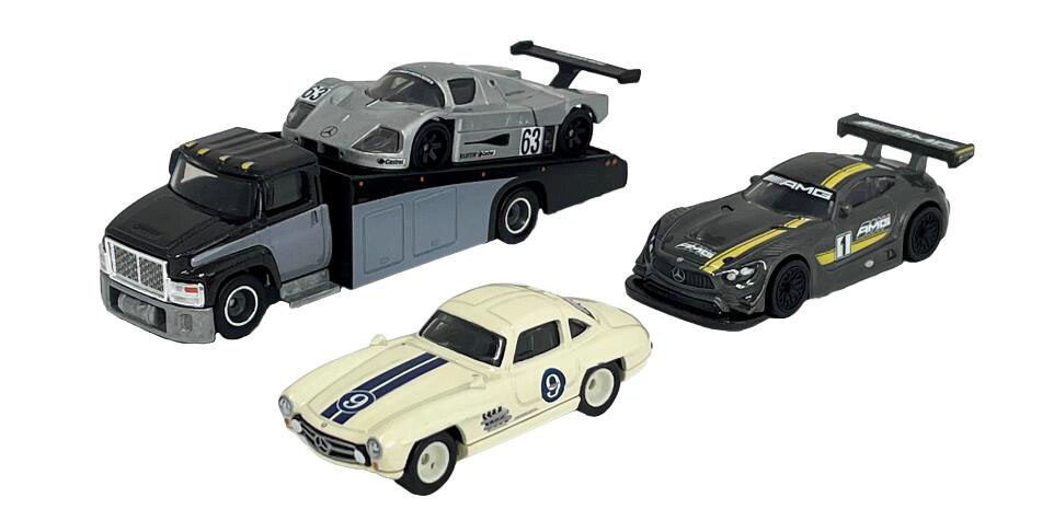 HotWheels COLLECTORS　3台セット Hot Wheels® Premium Collector Display Sets, 3 Cars & 1