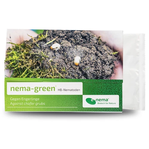 Nema-Green HB Nematoden Nützlinge zur Bekämpfung des Gartenlaubkäfers 50 Mio