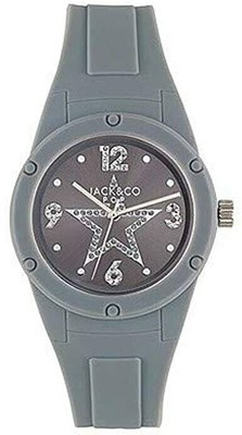 Montre Bracelet Silicone Cadran Cristal Sarcelle - Modèle Femme Sans Marque - Occasion