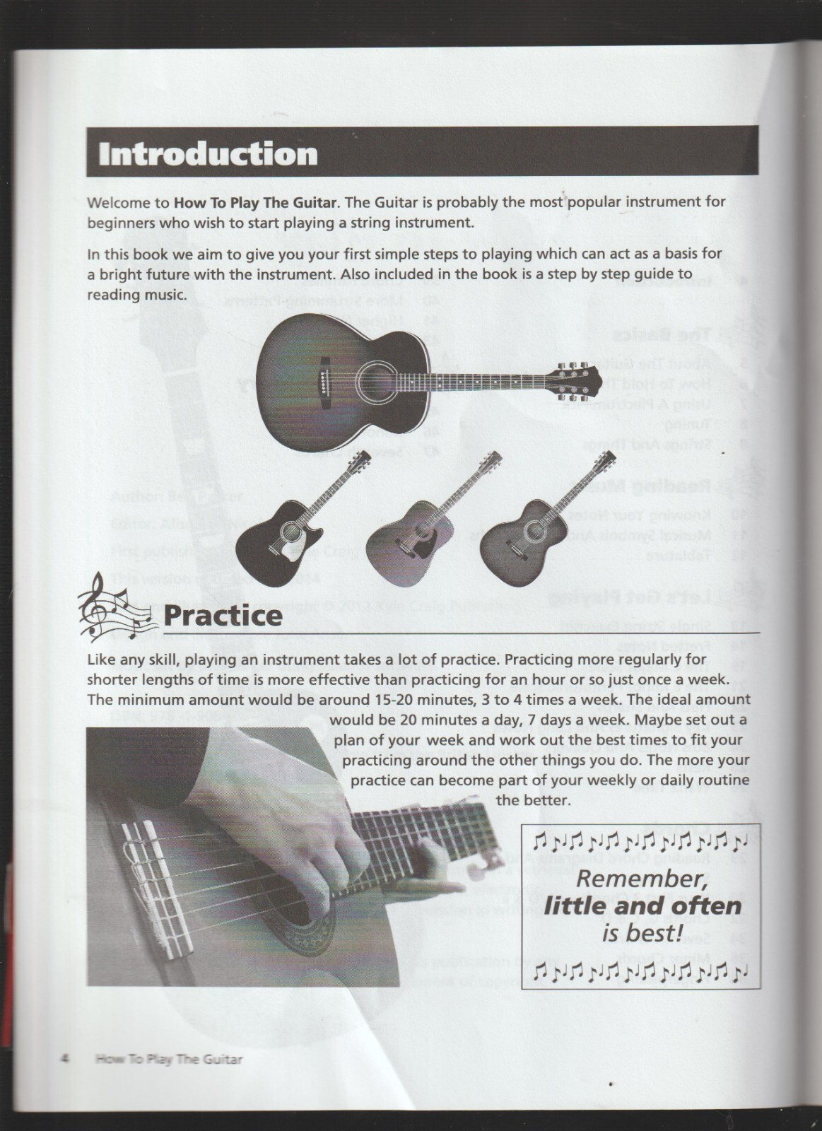 2012 GUITAR A Complete Guide for Absolute Beginners Book 1 by Ben ...