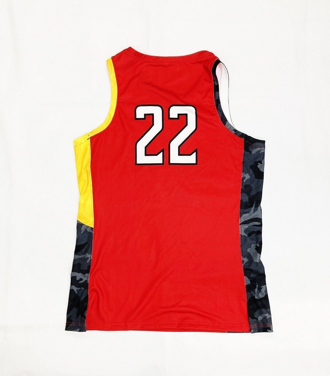 Under Armour Maryland Terrapins Basketball Jersey Women's M Red