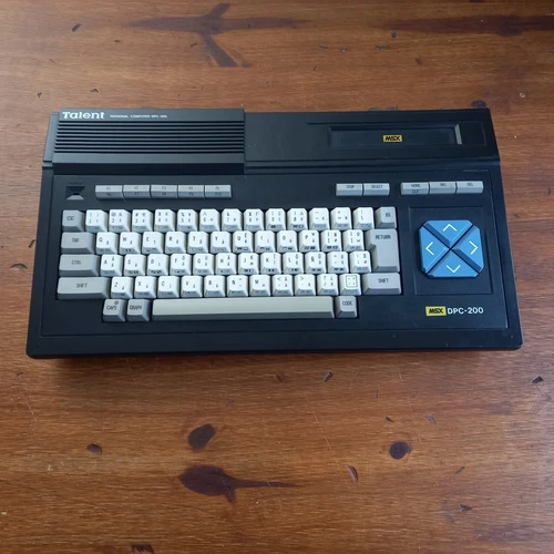 Talent Personal computer MSX DPC-200 AS-IS