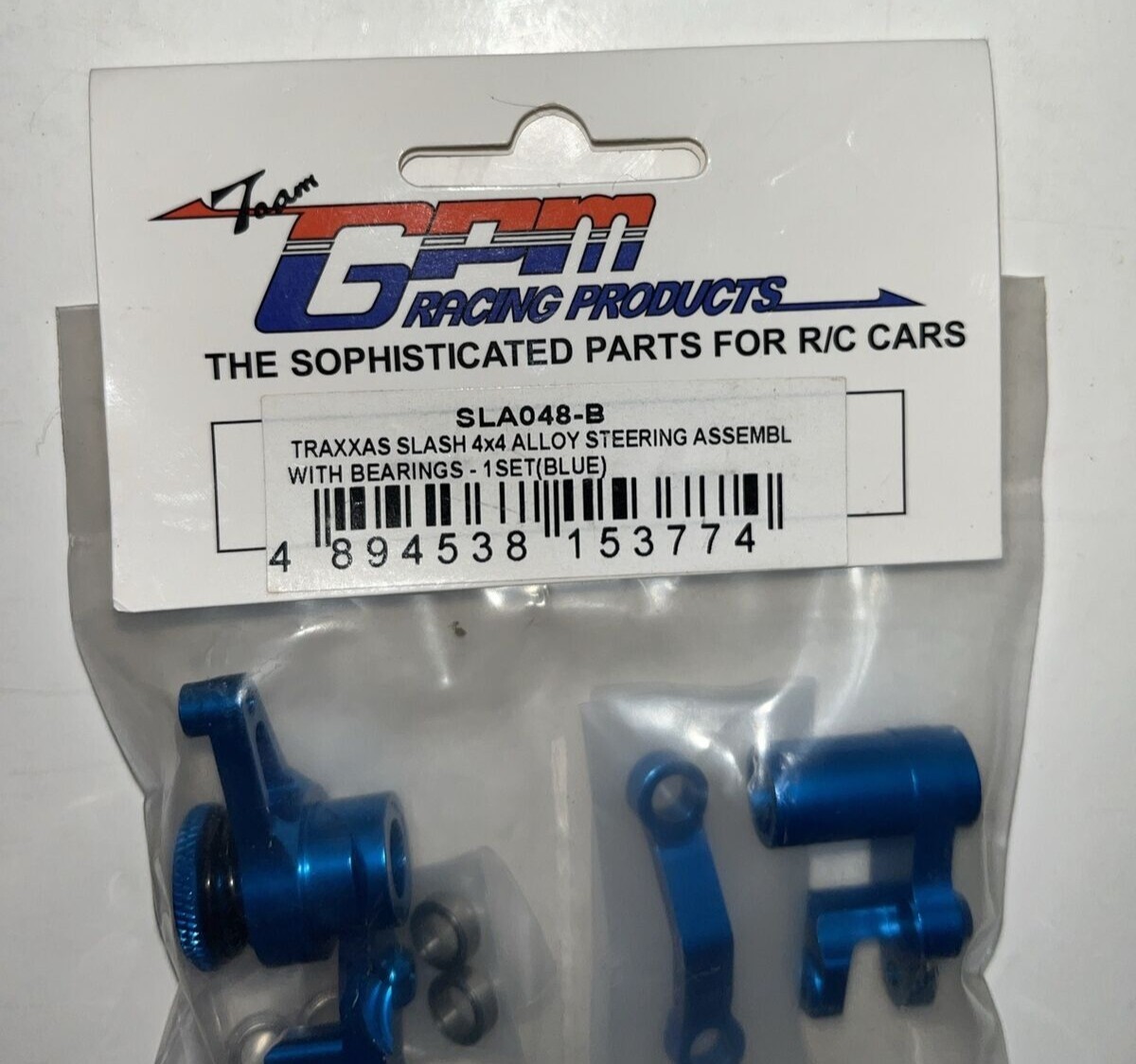 GPM SLA048B Steering Bellcrank Servo Saver Traxxas Slash 4x4 Rustler