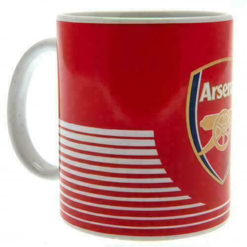 Arsenal FC Mug / Cup - Linear 11 oz Football Tea Coffee Gift Official Licensed