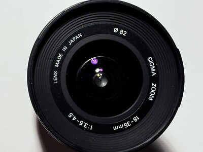Sigma  AF Aspherical zoom 18-35mm f/3.5-4.5 Aspherical AF Lens For Nikon