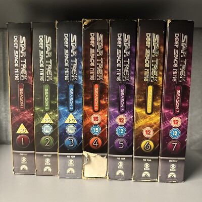 Star Trek: Deep Space Nine (DS9) DVD box-sets Seasons 1-7 Complete  
