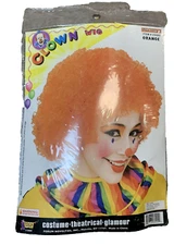 Forum Novelties Orange Clown Wig