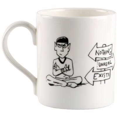 Eaglemoss Collections - Star Trek: Mr Spock ''Nothing Unreal Exists'' Mug, *NEW*