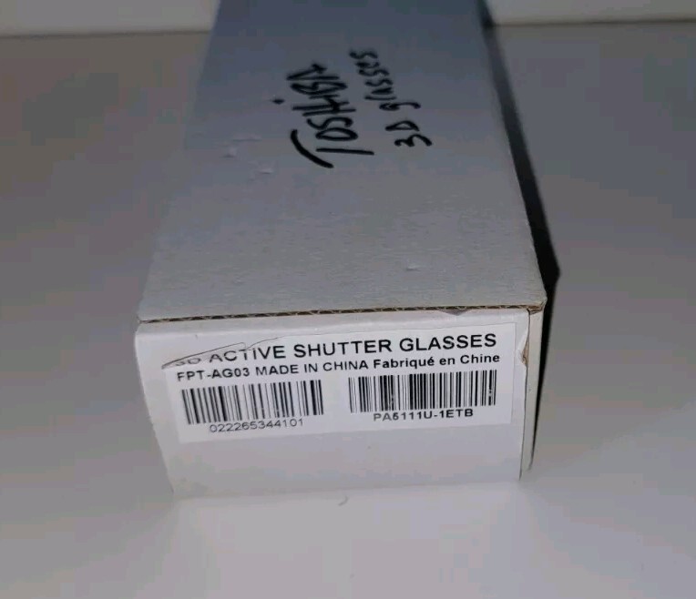 Toshiba 3D Active Glasses FPTAG01 Original eBay