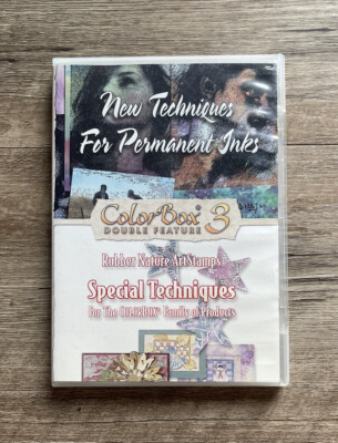 New Techniques for Permanent Inks/Nature Art Stamps Colorbox Double Feature DVD