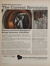 1959 Print Ad Dow Corning Silicone Insulated Equipment Midland,Michigan