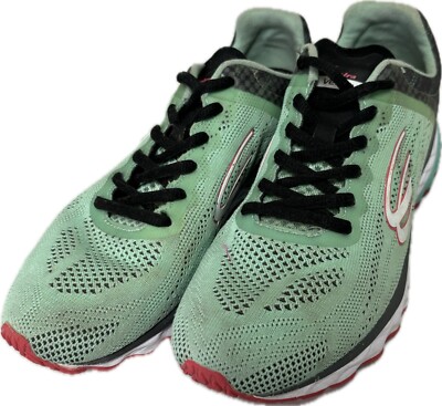 Spira Vento Women s Shoe sz 6.5B/37 Blue Green Teal Mesh Ortholite Performance