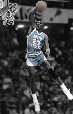 Michael Jordan 1983-84 UNC North Carolina Tar Heels Nike Authentic