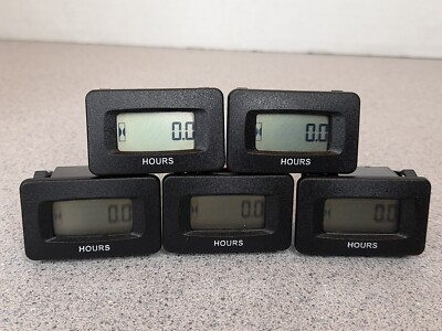 #ad Lot of 5 Hour Meter 435 711 Stens DC SenDec 804 200 N330 0200 10408 NHC 288 5488 $144.95