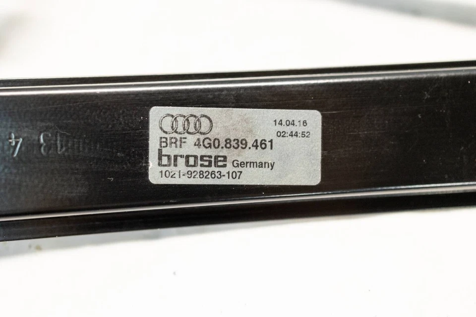 Regulador ventana puerta trasera izquierda audi a6 2018 4g0839461 2012-18 Foto 3 de 4