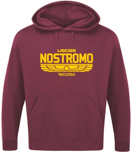 NOSTROMO HOODIE Alien Ripley Film Funny Geeky Slogan Joke Nerd Gift Mens Father - Picture 5 of 17