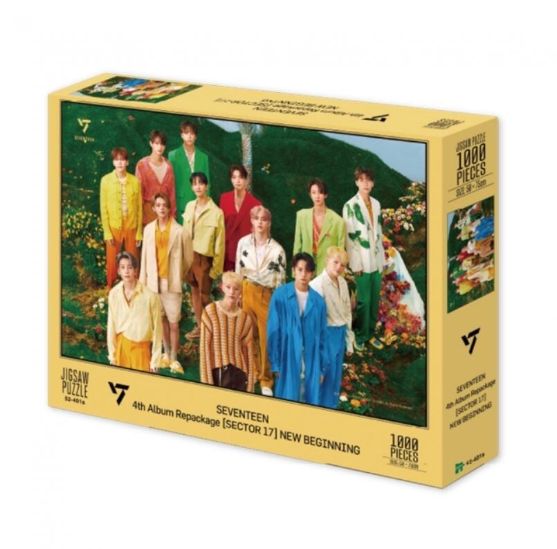 SEVENTEEN Jigsaw Puzzle 1000P-4th Album Repackage Sector 17