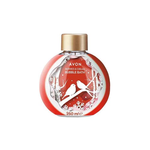 Avon Christmas Bubble Bath Various Scents 250 ml Vanilla & Fig / Berries & Cream - Picture 2 of 5