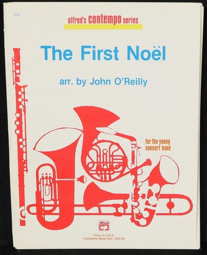 The First Noel Sheet Music Score by John O'Reilly Alfred's Contempo Series - Picture 1 of 7