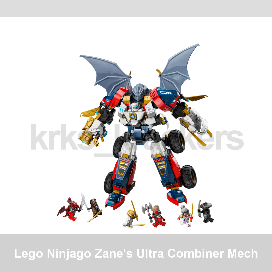Lego Ninjago Zane's Ultra Combiner Mech | eBay