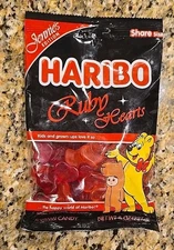 Haribo x Jennie Ruby Hearts (Jennie’s Edition) Share Size 8oz – Brand new sealed