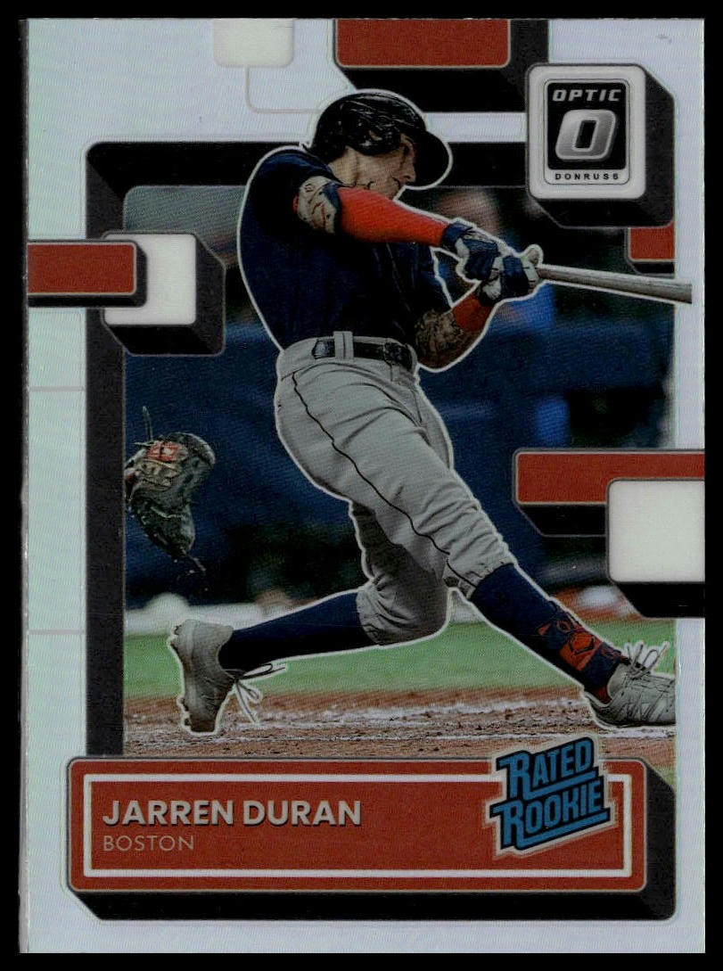 2022 Donruss Optic #40 Jarren Duran Holo Prizm