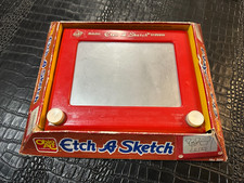 Vintage Ohio Art 505 Etch A Sketch Magic Screen Classic Drawing Toy In Box s4