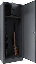 Armadio Portafucili per 10 Fucili Con Tesoretto Portamunizioni Armadietto 10 Pos